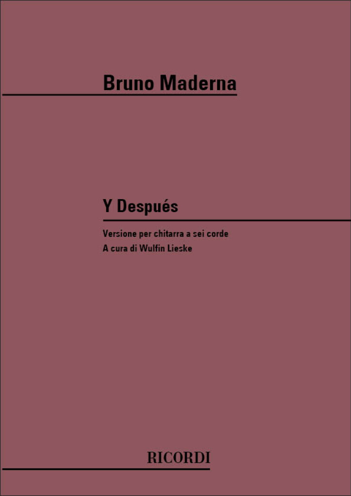 Y Despues